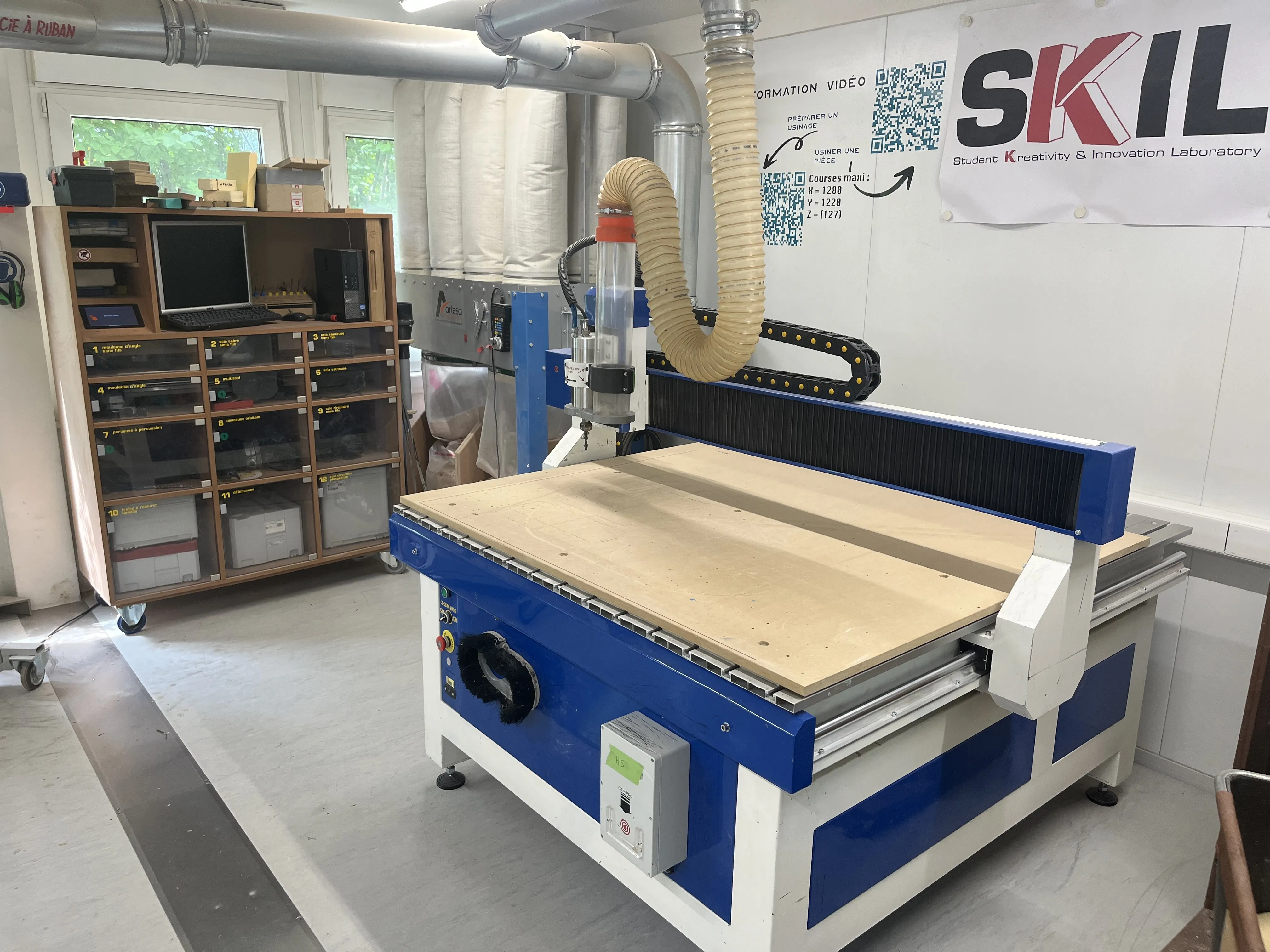 Fraiseuse CNC