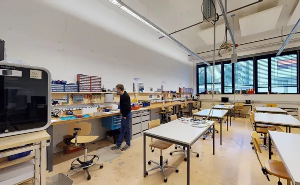 EPFL+ECAL LAB - electronics lab