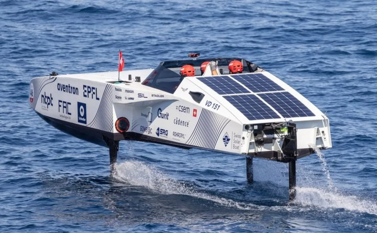 Swiss Solar Boat