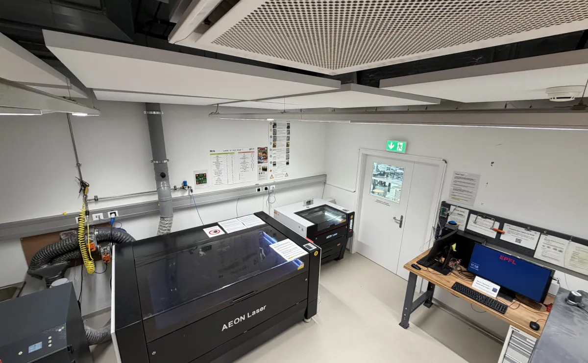 SPOT - mechanics - laser room