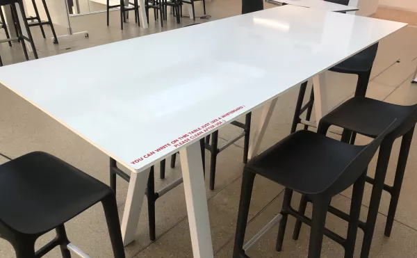 Whiteboard table